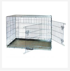 Dog Crate Ex Large 2door 108.5x70.5x77.5cm-367