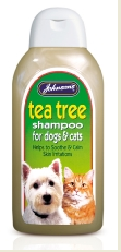 Johnsons Tea Tree Shampoo 400ml-519