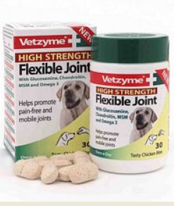 Vetzyme High Strength Flexible Joint Tablets 30s-696